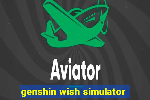 genshin wish simulator